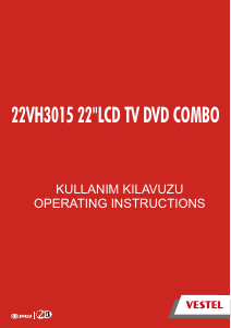 Manual Vestel 22VH3015 LCD Television