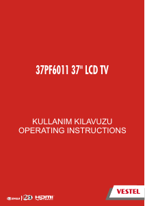 Manual Vestel 37PF6011 LCD Television