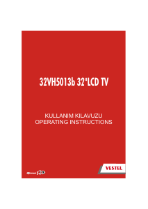 Kullanım kılavuzu Vestel 32VH5013b LCD televizyon