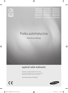 Instrukcja Samsung WF80F5E1W Pralka