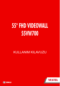 Kullanım kılavuzu Vestel 55VW700 LED televizyon