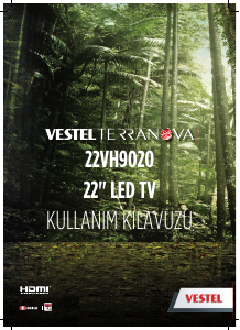 Manual Vestel 22VH9020 LED Television