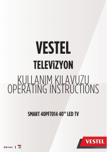 Manual Vestel 40PF7014 LED Television