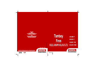 Kullanım kılavuzu Vestel CR 6311 FWD Solo fırın