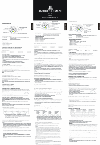 Handleiding Jacques Lemans 1-1698 Verona Horloge