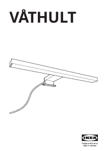 Manual IKEA VATHULT Lampă