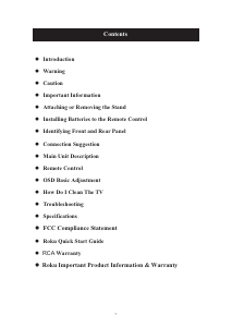 Manual Proscan PLDED4030A-RK LED Television