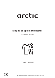 Manual Arctic APLWD741262WST Mașină de spalat cu uscator