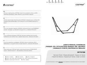 Mode d’emploi Costway OP70788A Hamac