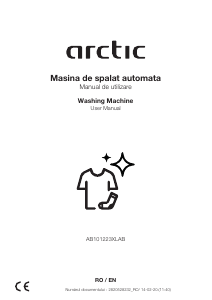 Manual Arctic AB101223XLAB Mașină de spălat