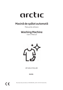 Manual Arctic APL81223XLAB Washing Machine
