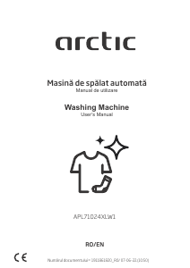 Manual Arctic APL71024XLW1 Washing Machine