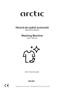 Manual Arctic APL71015XLW0 Mașină de spălat
