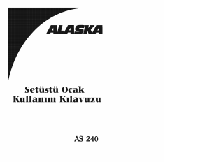 Kullanım kılavuzu Alaska AS 240 Ocak
