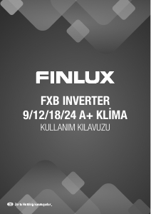 Kullanım kılavuzu Finlux FXB INVERTER 18 A+ Klima