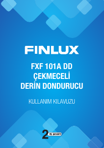 Kullanım kılavuzu Finlux FXF101A DD Dondurucu