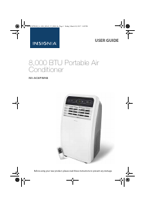 Handleiding Insignia NS-AC8PWH8 Airconditioner