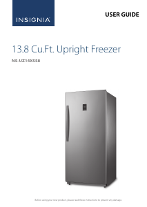 Manual Insignia NS-UZ14XSS8 Freezer