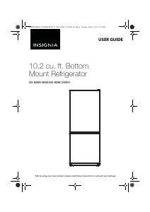 Manual Insignia NS-RBM10WH7 Fridge-Freezer