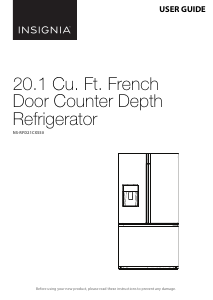 Manual Insignia NS-RFD21CXSS0 Fridge-Freezer