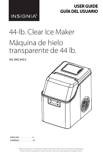Manual de uso Insignia NS-IMC44S3 Máquina de hacer hielo