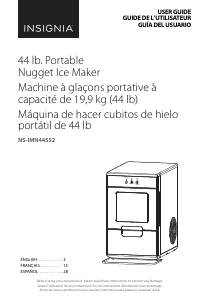 Manual de uso Insignia NS-IMN44SS2 Máquina de hacer hielo