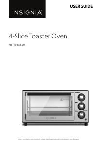 Handleiding Insignia NS-TO15SS0 Oven