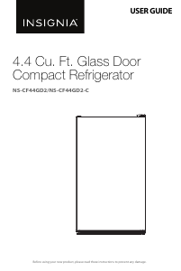Handleiding Insignia NS-CF44GD2 Koelkast