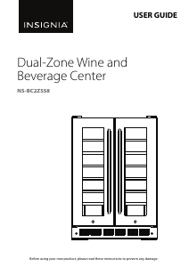 Manual Insignia NS-BC2ZSS8 Refrigerator