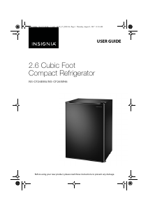 Manual Insignia NS-CF26BK6 Refrigerator