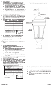Manual Kichler 9956TZ Madison Lamp