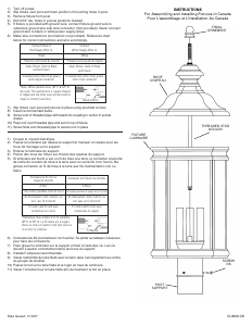 Handleiding Kichler 9918TZ Kirkwood Lamp