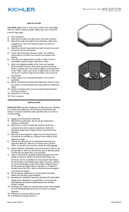 Manual de uso Kichler 10189WH Splice Lámpara