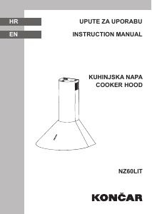 Manual Končar NZ60LIT Cooker Hood