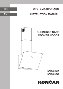 Manual Končar NV60LMP Cooker Hood