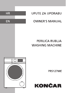 Handleiding Končar PRS127ME Wasmachine