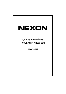 Kullanım kılavuzu Nexon NXC 806T Çamaşır makinesi