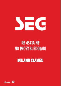 Kullanım kılavuzu SEG RF 4541A NF Donduruculu buzdolabı