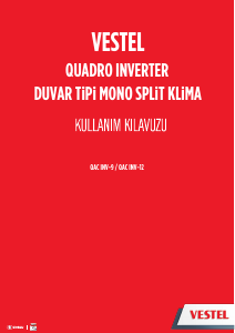 Kullanım kılavuzu Vestel QAC INV-9 Klima