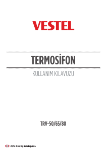 Kullanım kılavuzu Vestel TRV-50 Buhar kazanı