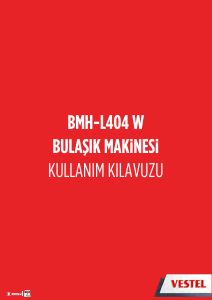 Kullanım kılavuzu Vestel BMH-L 404 W Bulaşık makinesi