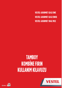 Kullanım kılavuzu Vestel Gourmet 8242 EWE Solo fırın
