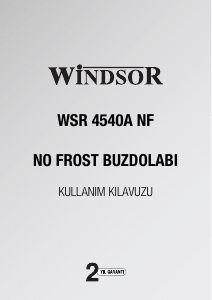 Kullanım kılavuzu Windsor WSR 4540A NF Donduruculu buzdolabı