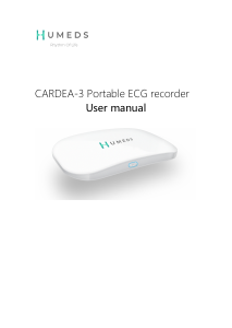 Manual Humeds CARDEA-3 ECG Device