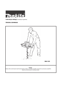 Instrukcja Makita BBA520 Świder ziemny