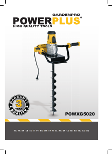 Návod Powerplus POWXG5020 Zemný vrták