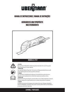 Manual Ubermann 2717 Ferramenta multifunções