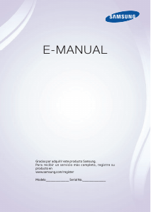 Manual de uso Samsung UE75F6470SS Televisor de LED