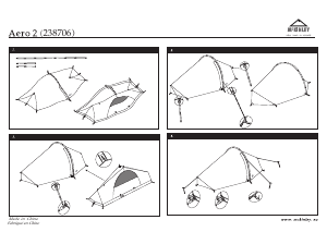 Instrukcja McKinley Aero 2 Namiot
