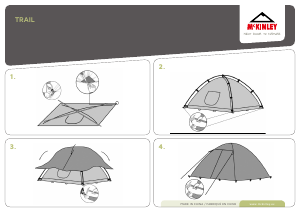 Handleiding McKinley Trail Tent